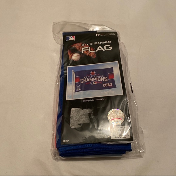 Chicago Cubs 2016 World Series Champs Banner F38 - Picture 1 of 3